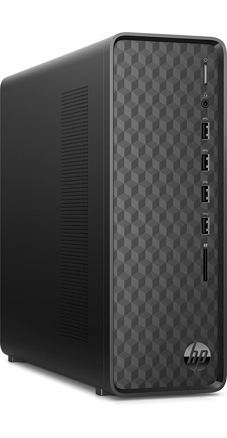 HP Slim Tower Desktop S01-pf1153in   10th Gen Intel Core i3 Processor/4GB RAM/1TB HDD/Intel Hd Graphic Card/Microsoft Office Home & Student 2019/Black