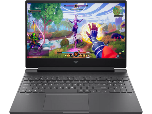 HP Victus Gaming Laptop 15-fa2078TX 13th Gen Intel Core i7 Processor/16GB Ram/512GB SSD/Win11/Microsoft Office Home 2024/‎NVIDIA GeForce RTX 3050 6GB/Mica silver