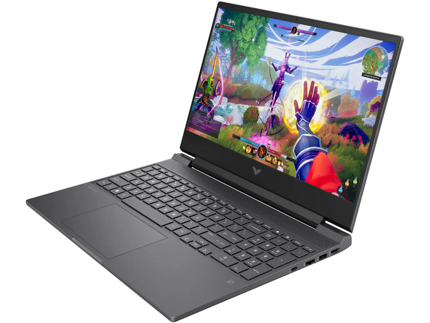 HP Victus Gaming Laptop fA2703TX 13th Gen Intel Core i5 Processor/16GB RAM/512 GB SSD/Win11/Microsoft Office Home 2024/Nvidia RTX 2050 4GB Graphic Card/Screen Inch 15.6/Mica Silver