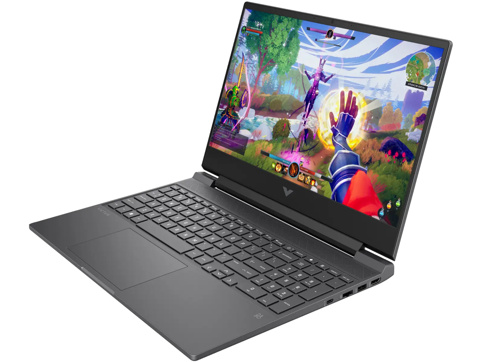 HP Victus Gaming Laptop fA2703TX 13th Gen Intel Core i5 Processor/16GB RAM/512 GB SSD/Win11/Microsoft Office Home 2024/Nvidia RTX 2050 4GB Graphic Card/Screen Inch 15.6/Mica Silver