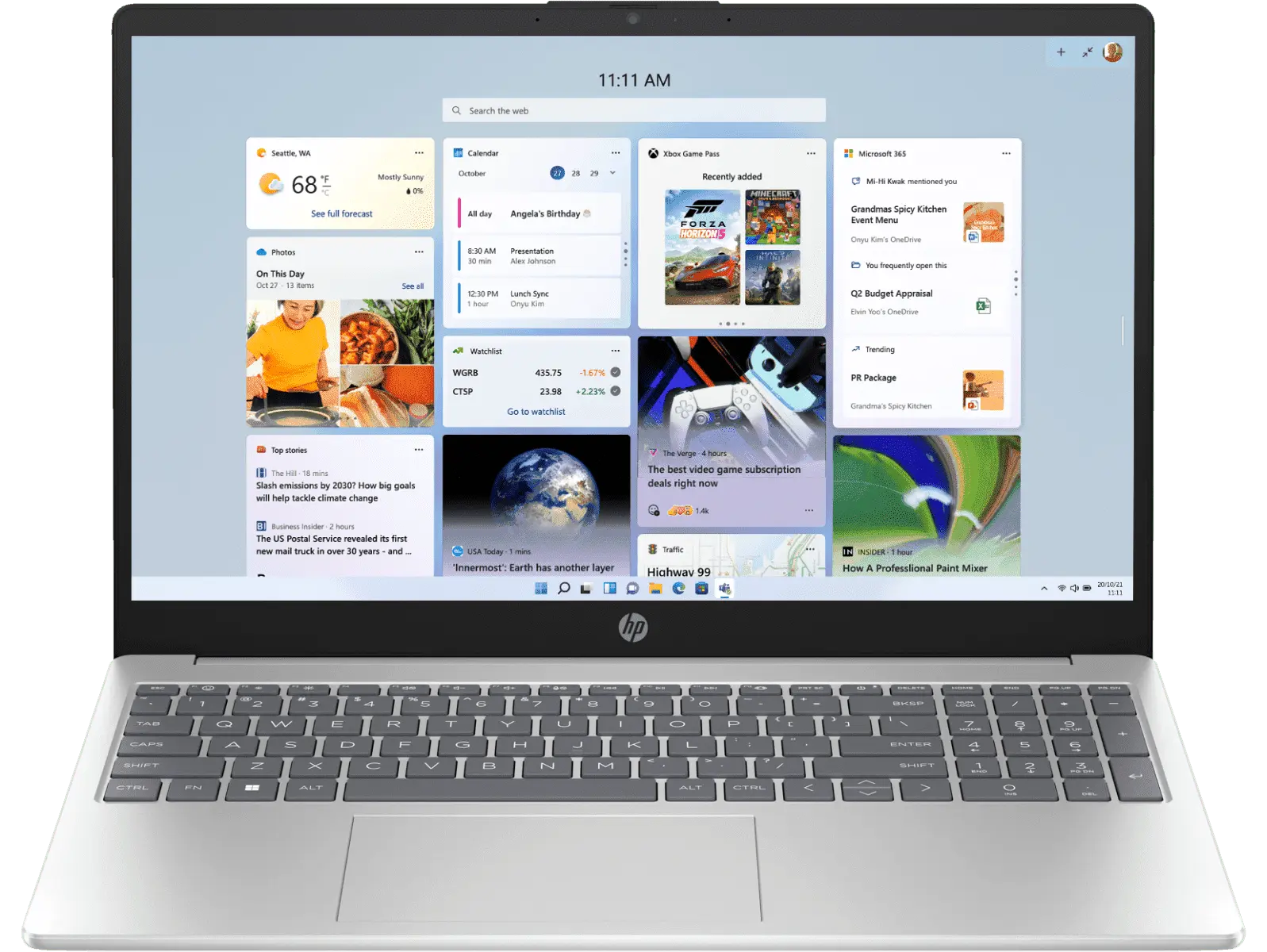 HP Laptop 15-fc0155AU AMD Ryzen 5 7520U/8GB RAM/512GB SSD/Win11/Microsoft Office Home & Student 2021/AMD Radeo Graphics Card/Screen Inch 15.6/Natural silver