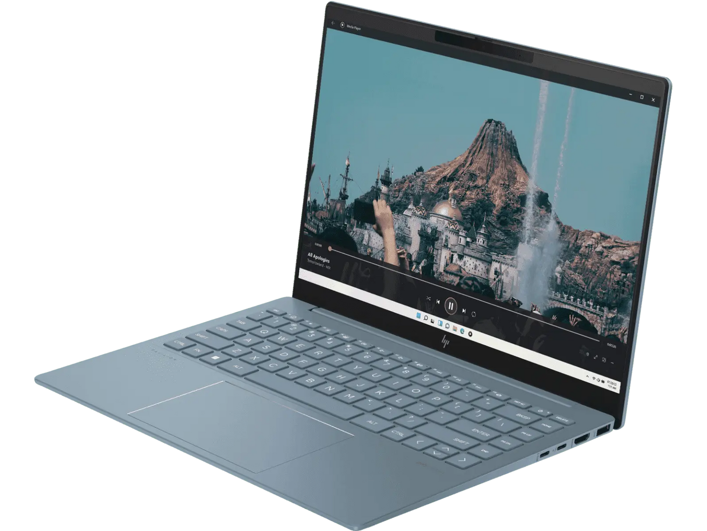 HP Pav Plus Laptop 14-ew1112TU Intel Core Ultra 5 Processor/16GB Ram /512GB RAM/ Win11/Microsoft Office Home 2024/ Intel ArcGraphics Graphic Card/ Screen Inch 14/Blue