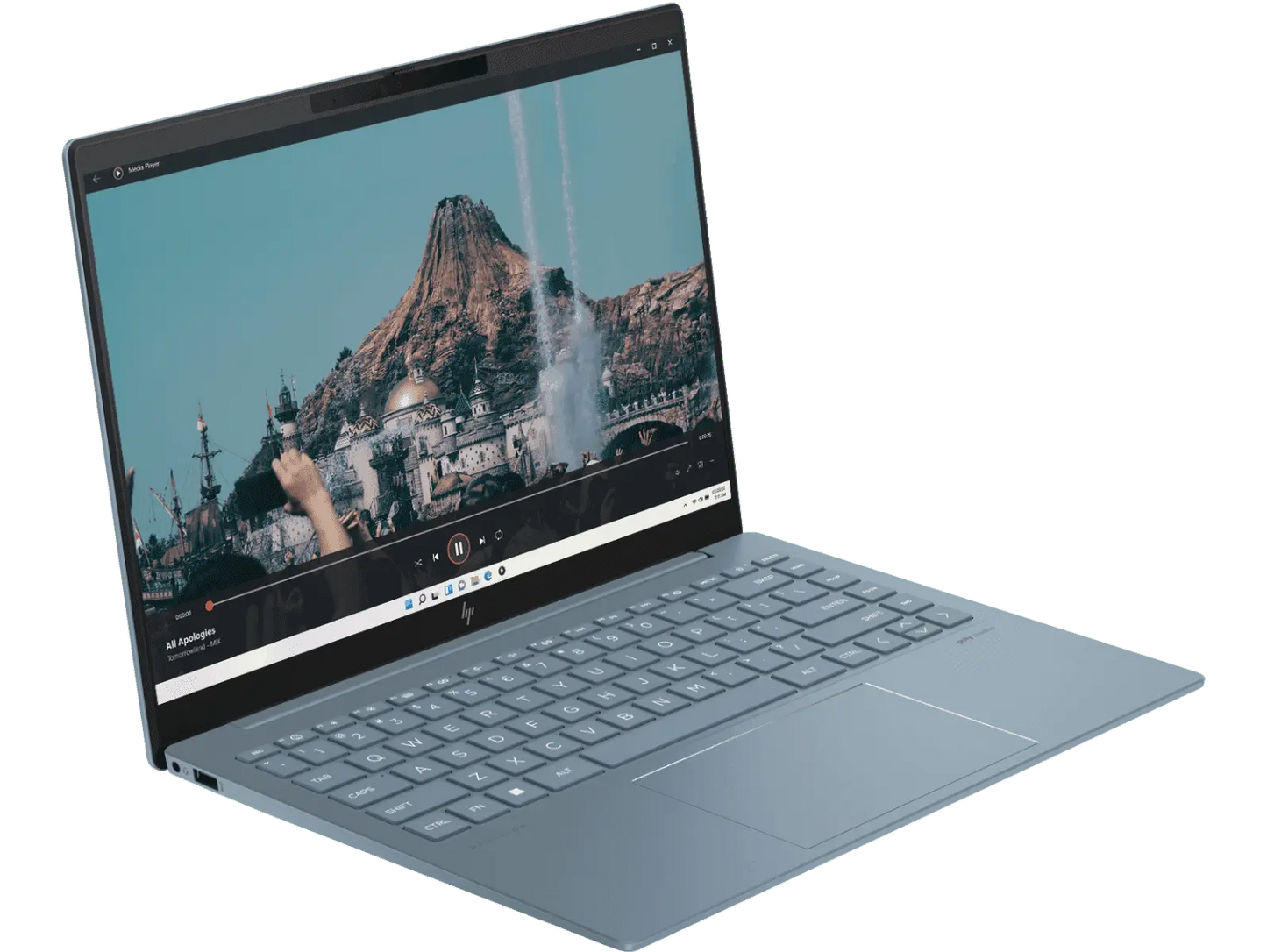 HP Pav Plus Laptop 14-ew1112TU Intel Core Ultra 5 Processor/16GB Ram /512GB RAM/ Win11/Microsoft Office Home 2024/ Intel ArcGraphics Graphic Card/ Screen Inch 14/Blue