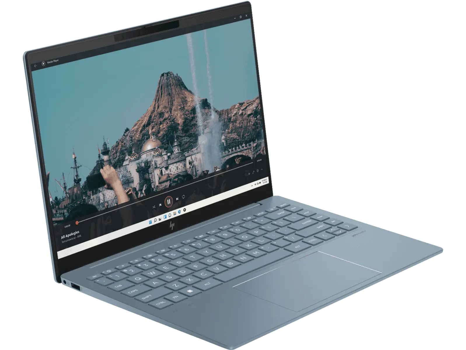 HP Pav Plus Laptop 14-ew1112TU Intel Core Ultra 5 Processor/16GB Ram /512GB RAM/ Win11/Microsoft Office Home 2024/ Intel ArcGraphics Graphic Card/ Screen Inch 14/Blue