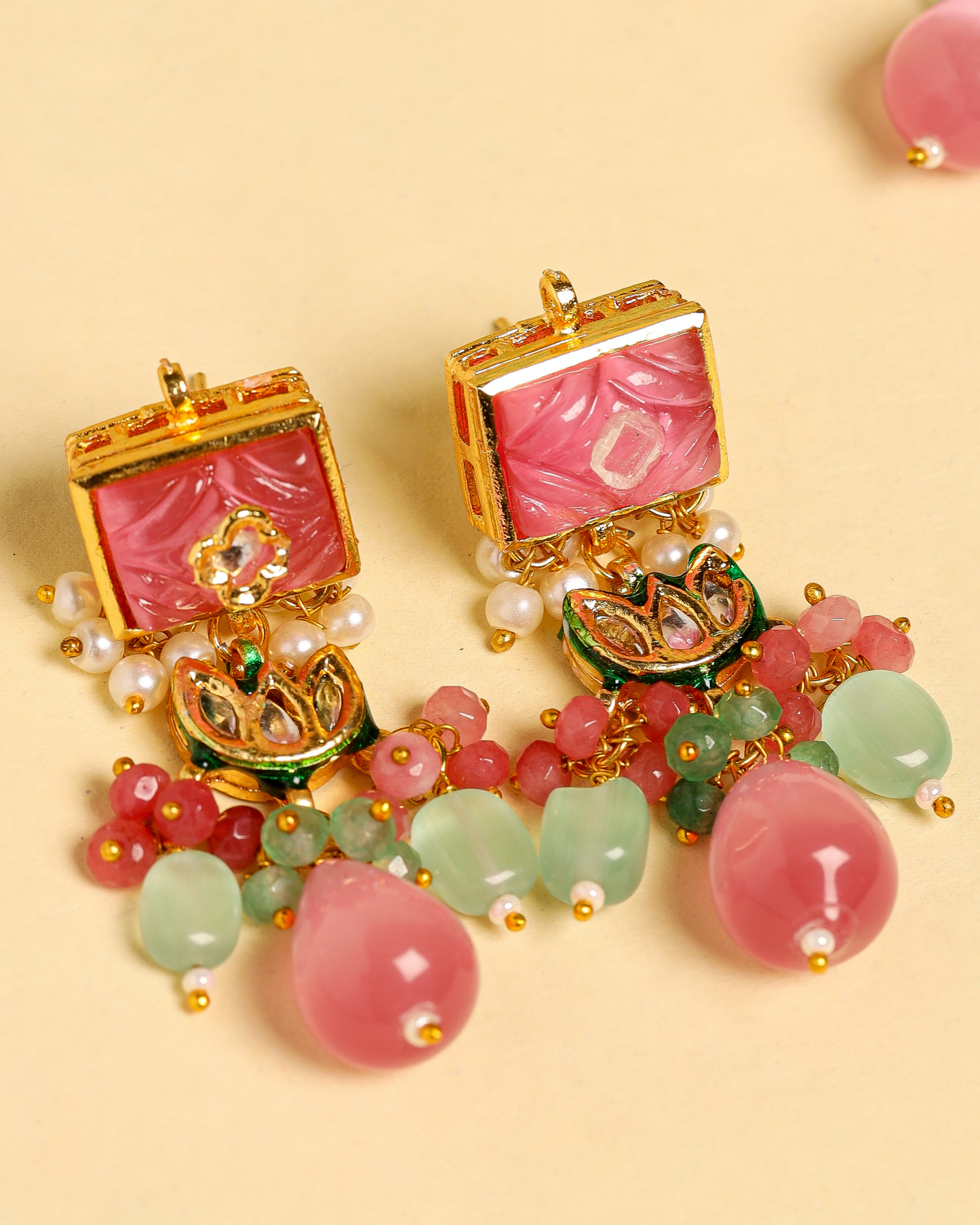 Carmine Rose Handcrafted Necklace Quick Cart