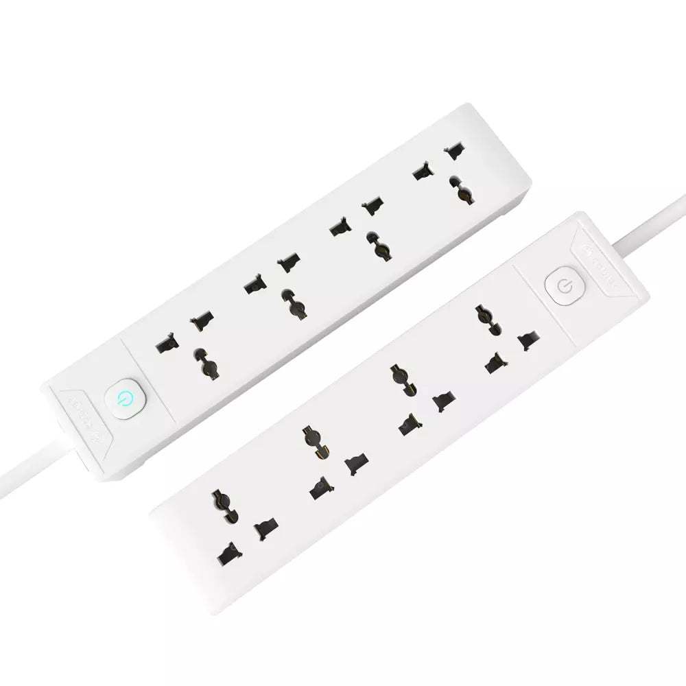 Cablet 4 Socket 1 Switch 4.5m Spike 4010-45