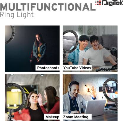 Digitek Ring Light DRL 12C  12 inch Ring Light with Tripod Stand