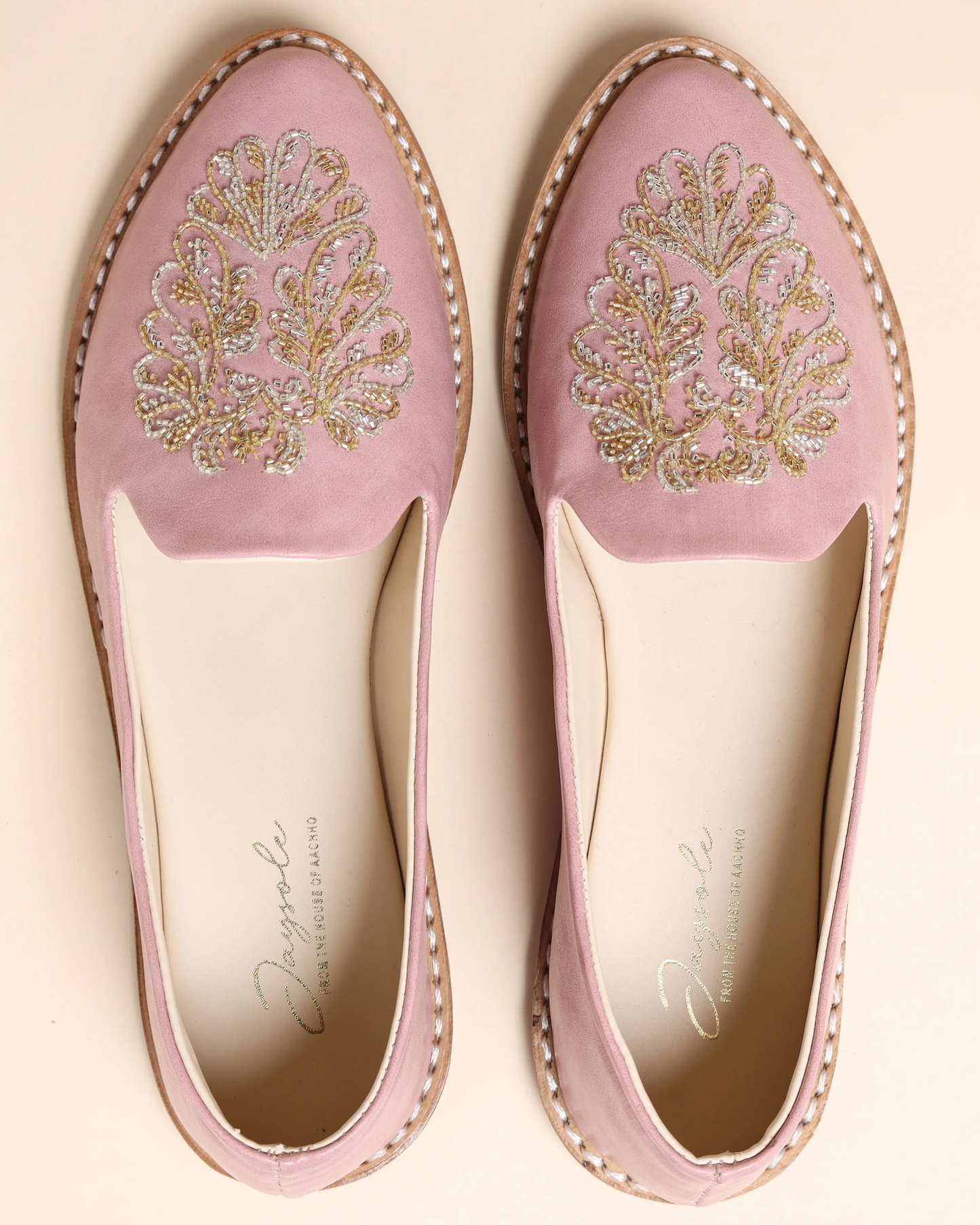 Sterling Blush Handcrafted Loafers My Store