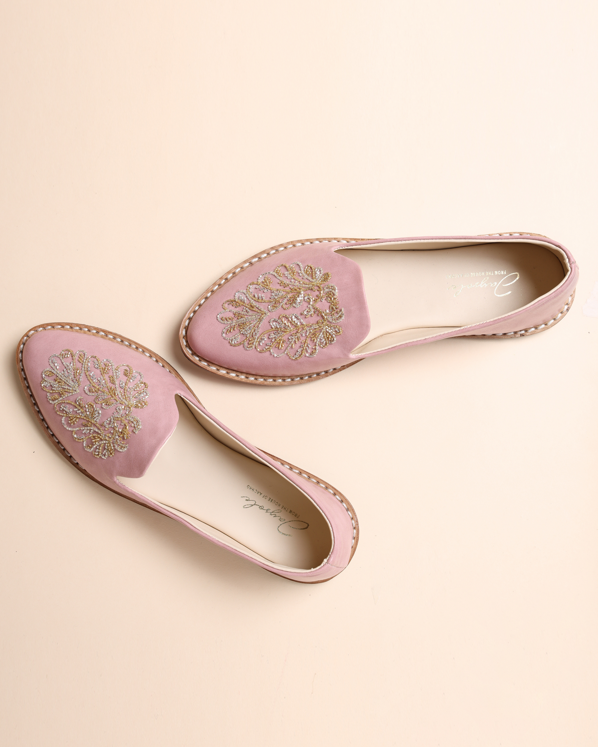 Sterling Blush Handcrafted Loafers My Store