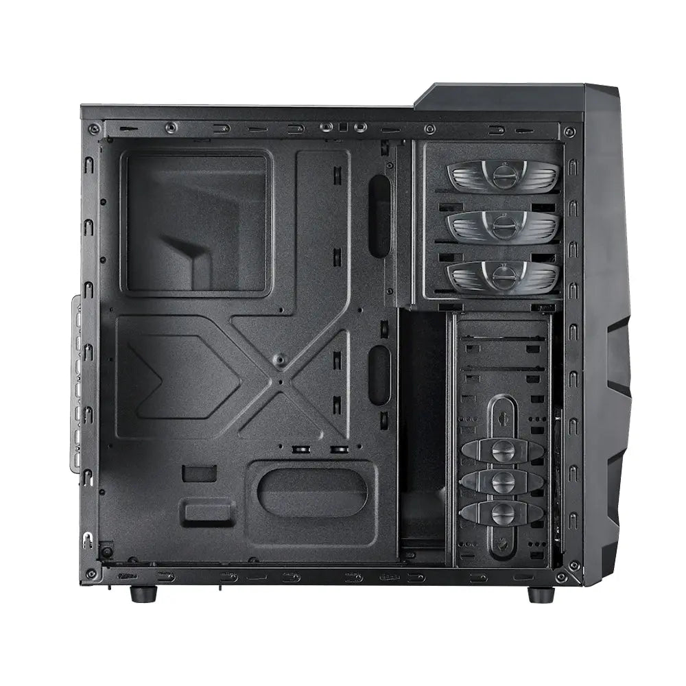 Cooler Master K380 ATX Mid-Tower Cabinet with Pre-Installed 120mm LED Fan