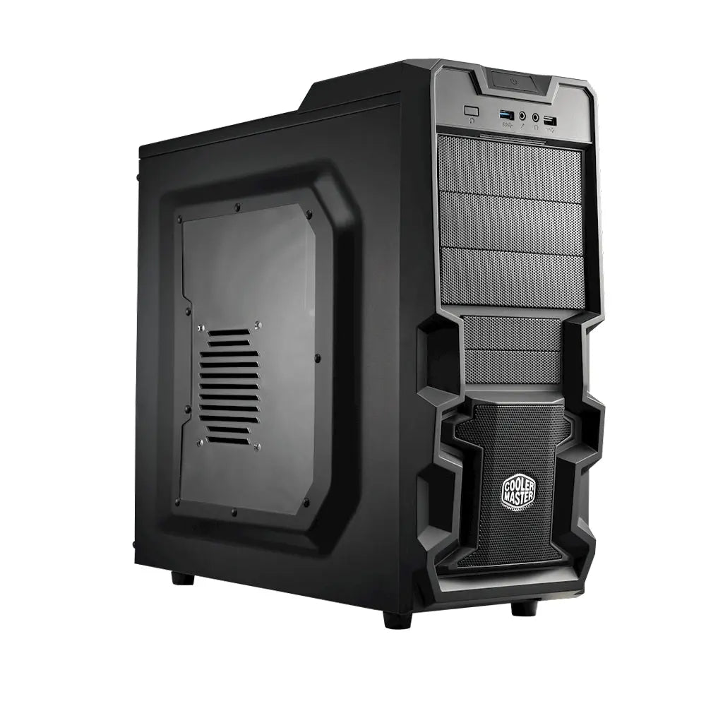 Cooler Master K380 ATX Mid-Tower Cabinet with Pre-Installed 120mm LED Fan