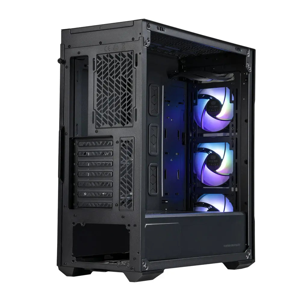 Cooler Master MasterBox TD500 Mesh V2 ATX Black Mid-Tower Cabinet with 3 Pre-installed Fans