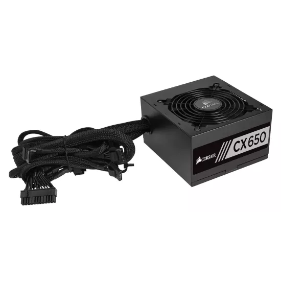 Corsair CX Series CX650 650w 80 PLUS Bronze ATX Desktop Power Supply