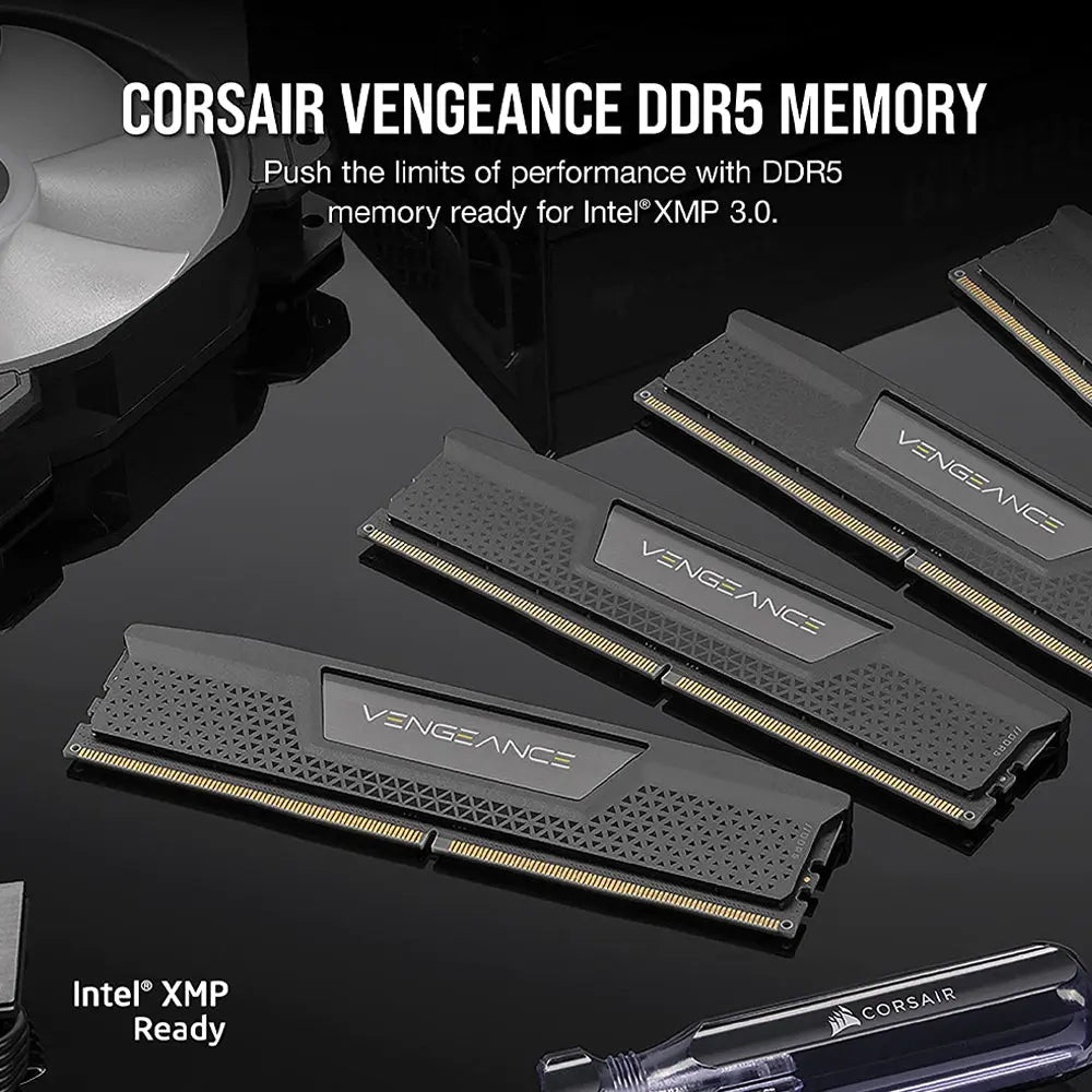 Corsair Vengeance 32GB DDR5 RAM 5200MHz CL40 Desktop Memory