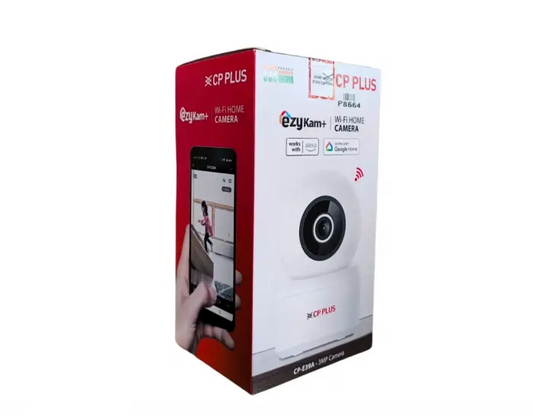 CPPLUS 3MP IP WIFI DOME CAMERA WITH LAN PORT CP E39A