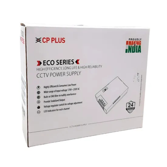 CP Plus CCTV Power Supply Eco 16ch 12v/20a PD16V2