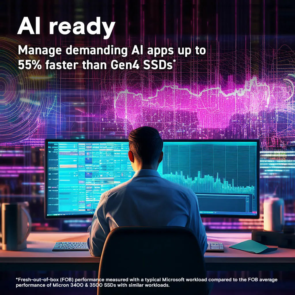 Crucial T705 1TB PCIe Gen5 NVMe M.2 2280 Internal Solid State Drive My Store