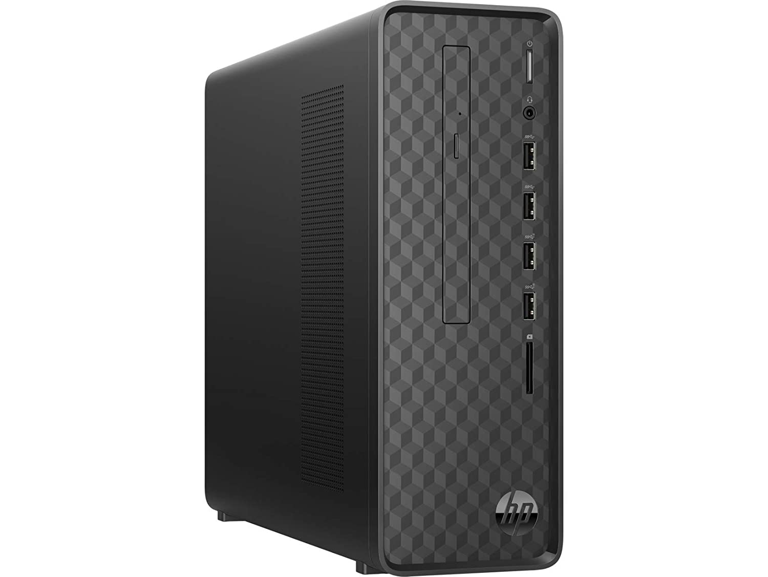 HP Slim Desktop S01-pf1155in        10th Gen Intel Core i5 Processor/4GB RAM/1TB HDD/Win 10/Intel HD Graphics 630/MS Office Home and Student 2019/Jet Black