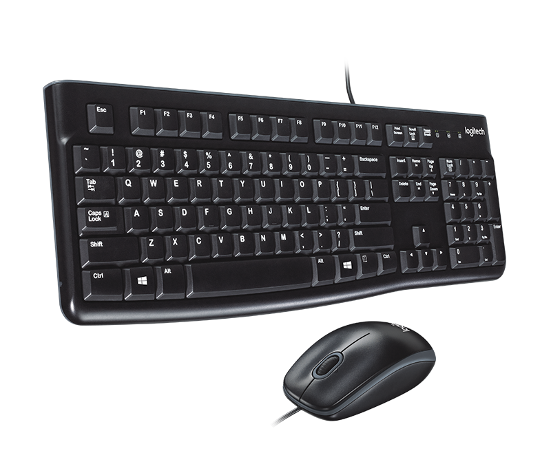 Logitech MK120 Wired Keyboard and Mouse Combo