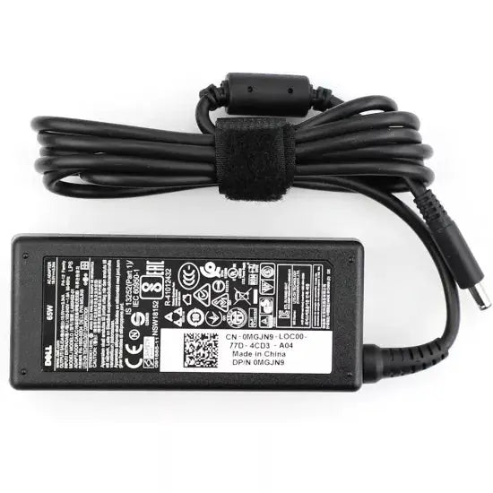 Dell Original 65w 19v/3.34a 4.5mm x 3.0mm Laptop Adapter