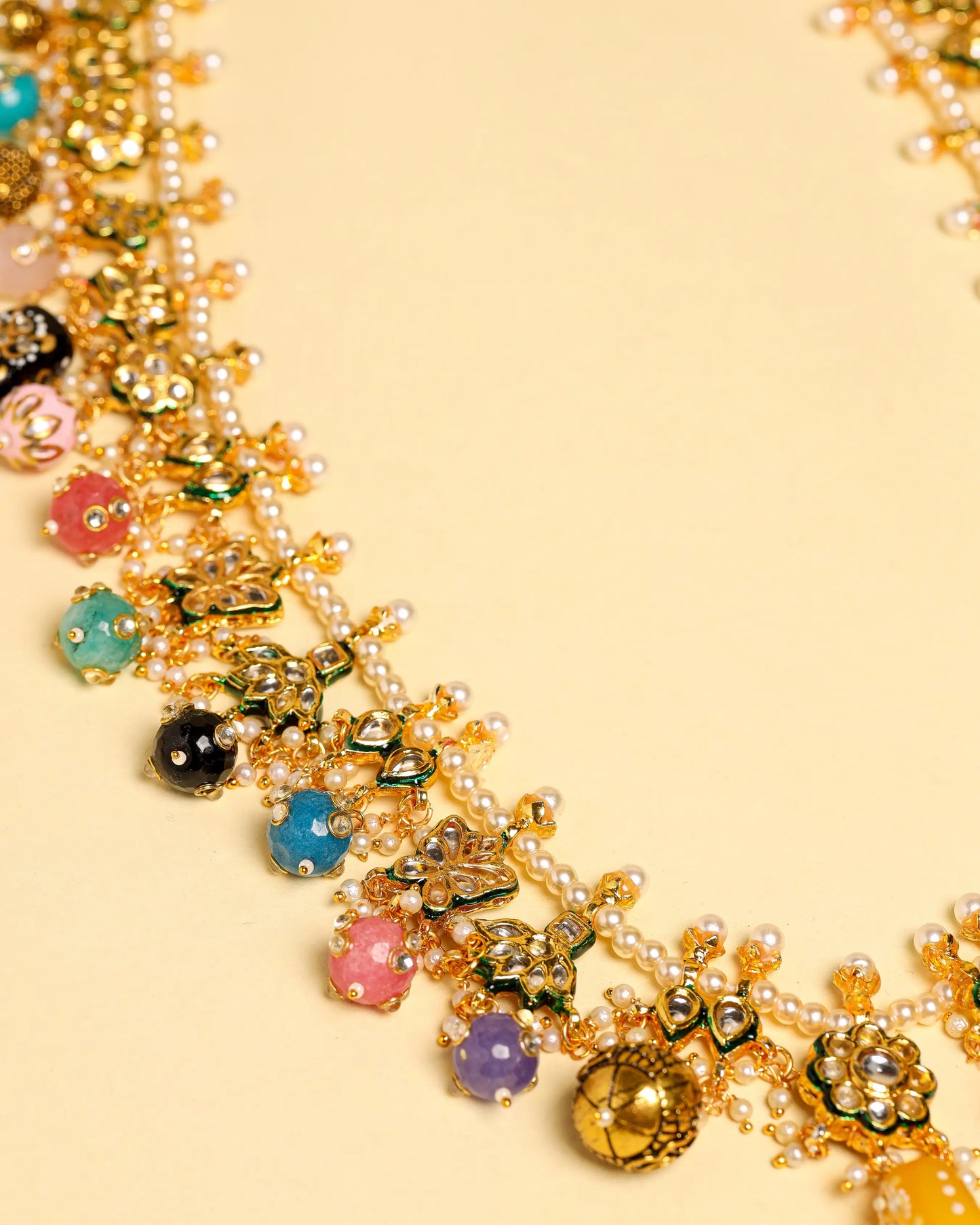 Rainbow Gem Handcrafted Necklace My Store