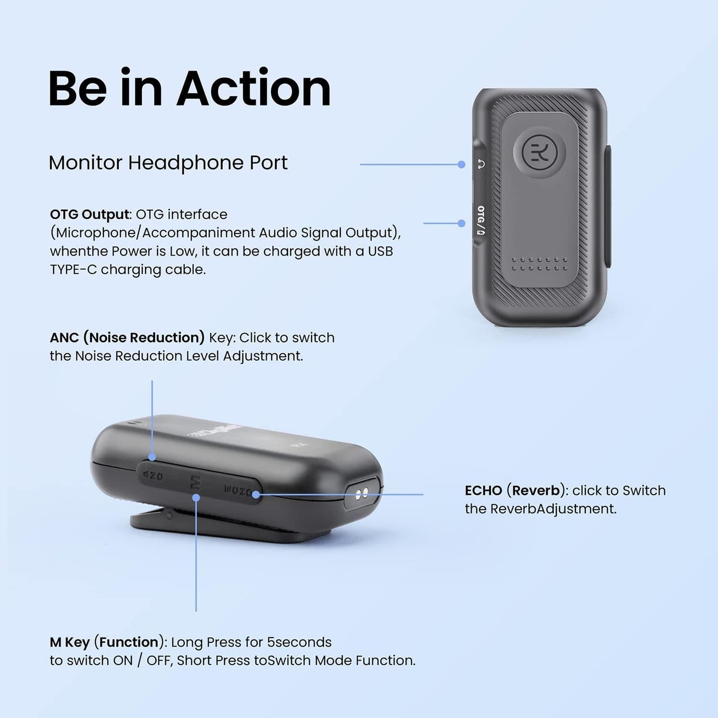 Digitek DWM-102 With 2 Noise Cancellation Wireless Microphone & 1 Receiver