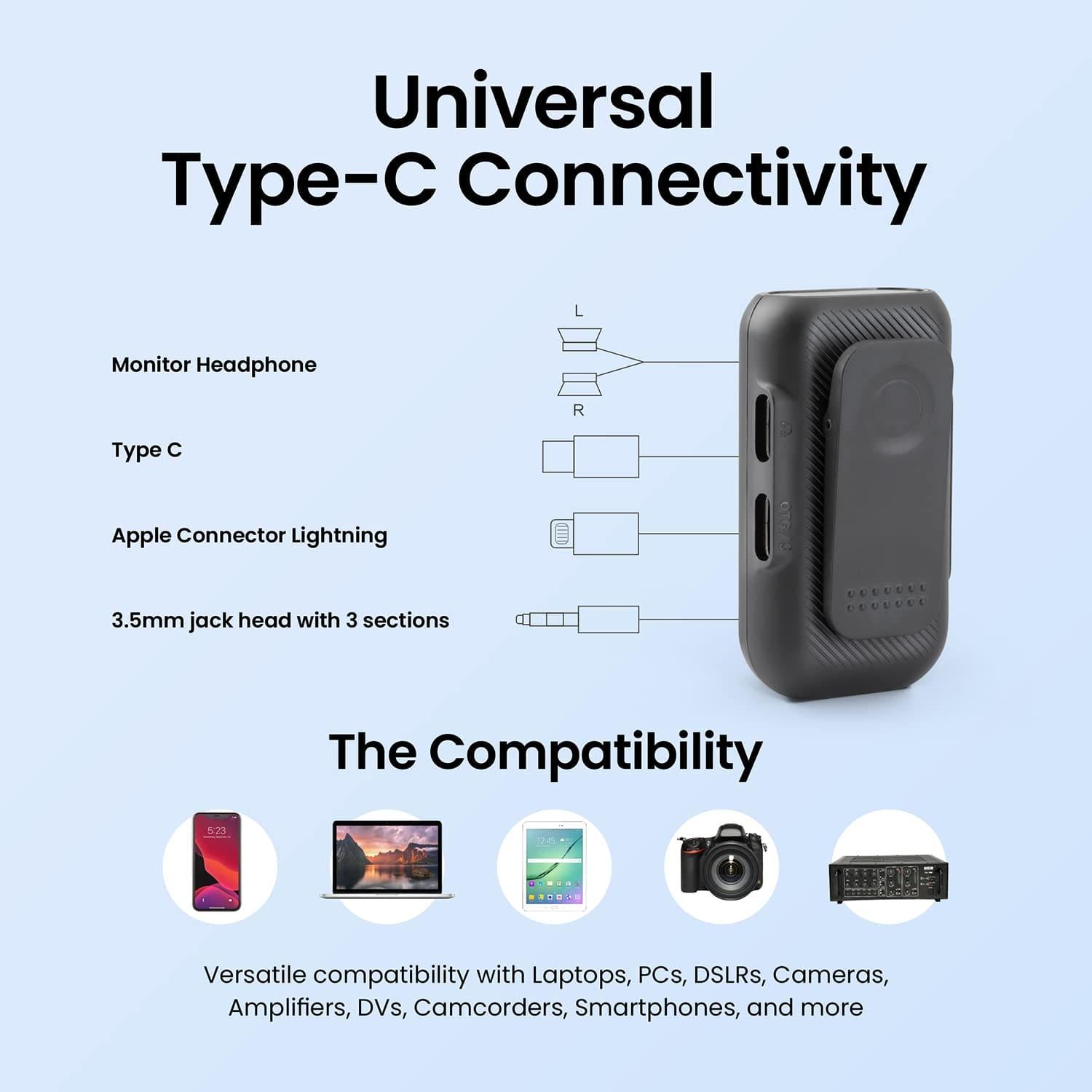 Digitek DWM-102 With 2 Noise Cancellation Wireless Microphone & 1 Receiver
