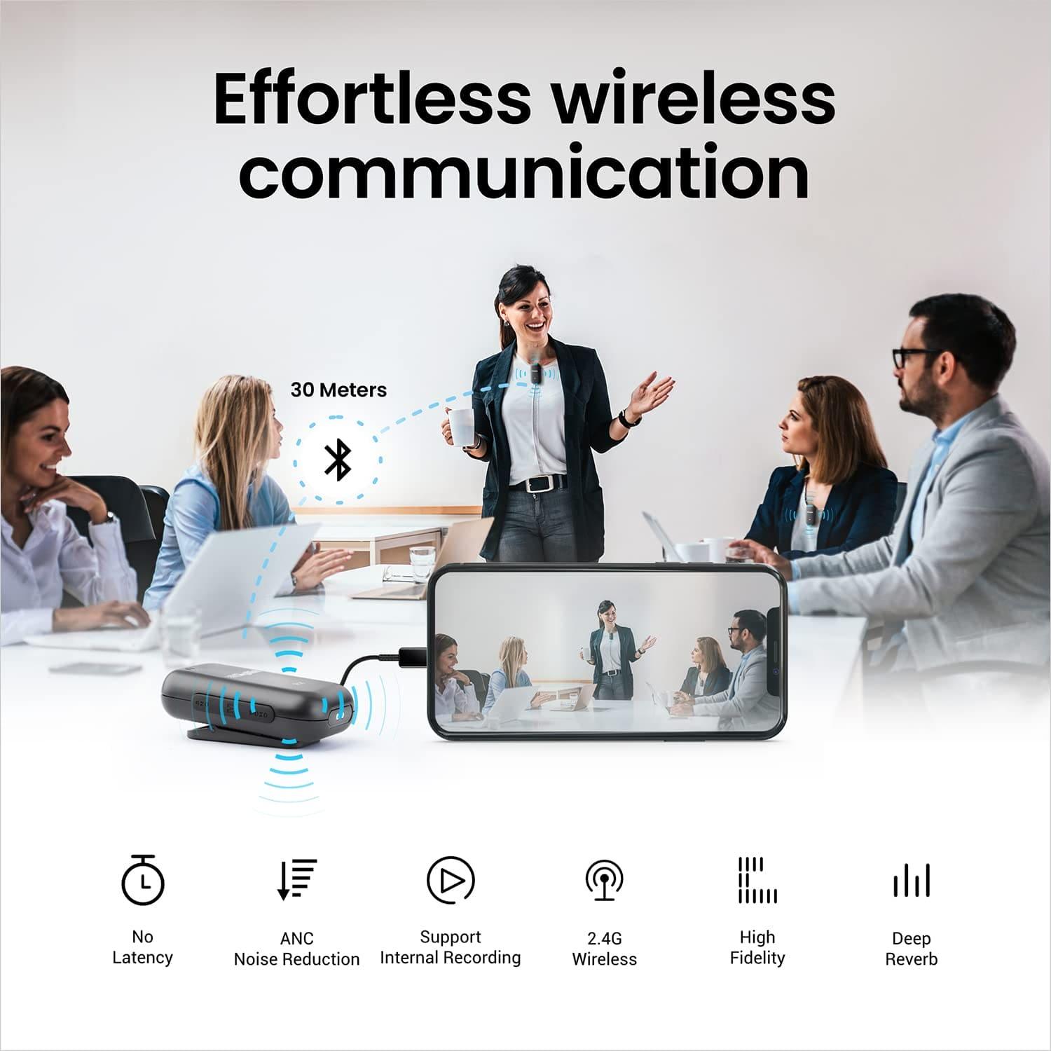 Digitek DWM-102 With 2 Noise Cancellation Wireless Microphone & 1 Receiver