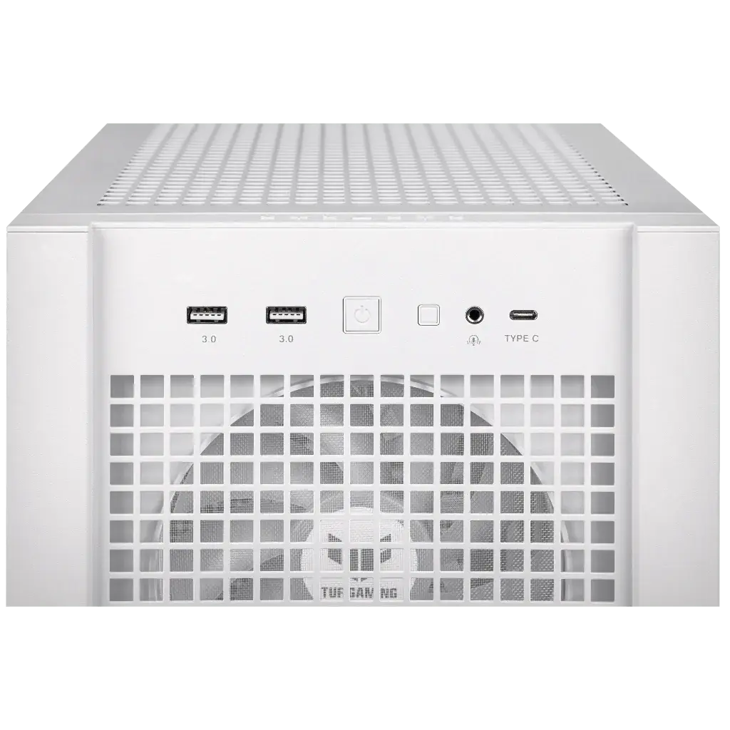 Asus TUF Gaming GT302 ARGB ATX mid-tower case-White