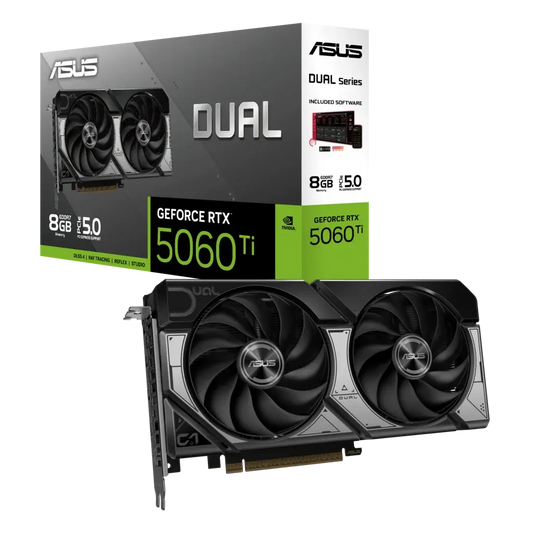 ASUS Dual GeForce RTX 5060 Ti 8GB GDDR7 Edition Graphics Card