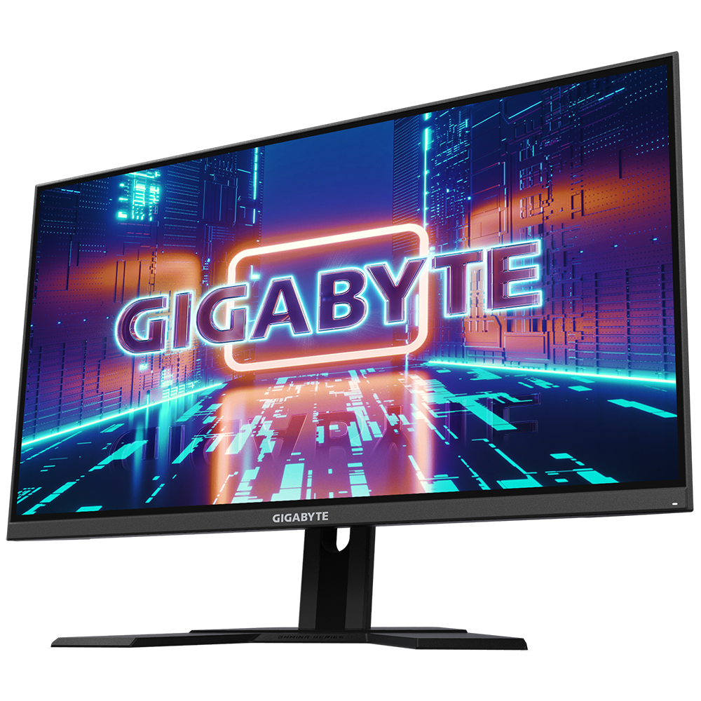 Gigabyte G27F 27" 144Hz 1080P Gaming Monitor, 1920 x 1080 IPS Display, 1ms (MPRT) Response Time, 95% DCI-P3, FreeSync Premium, 1x Display Port 1.2, 2x HDMI 1.4, 2x USB 3.0, BLACK
