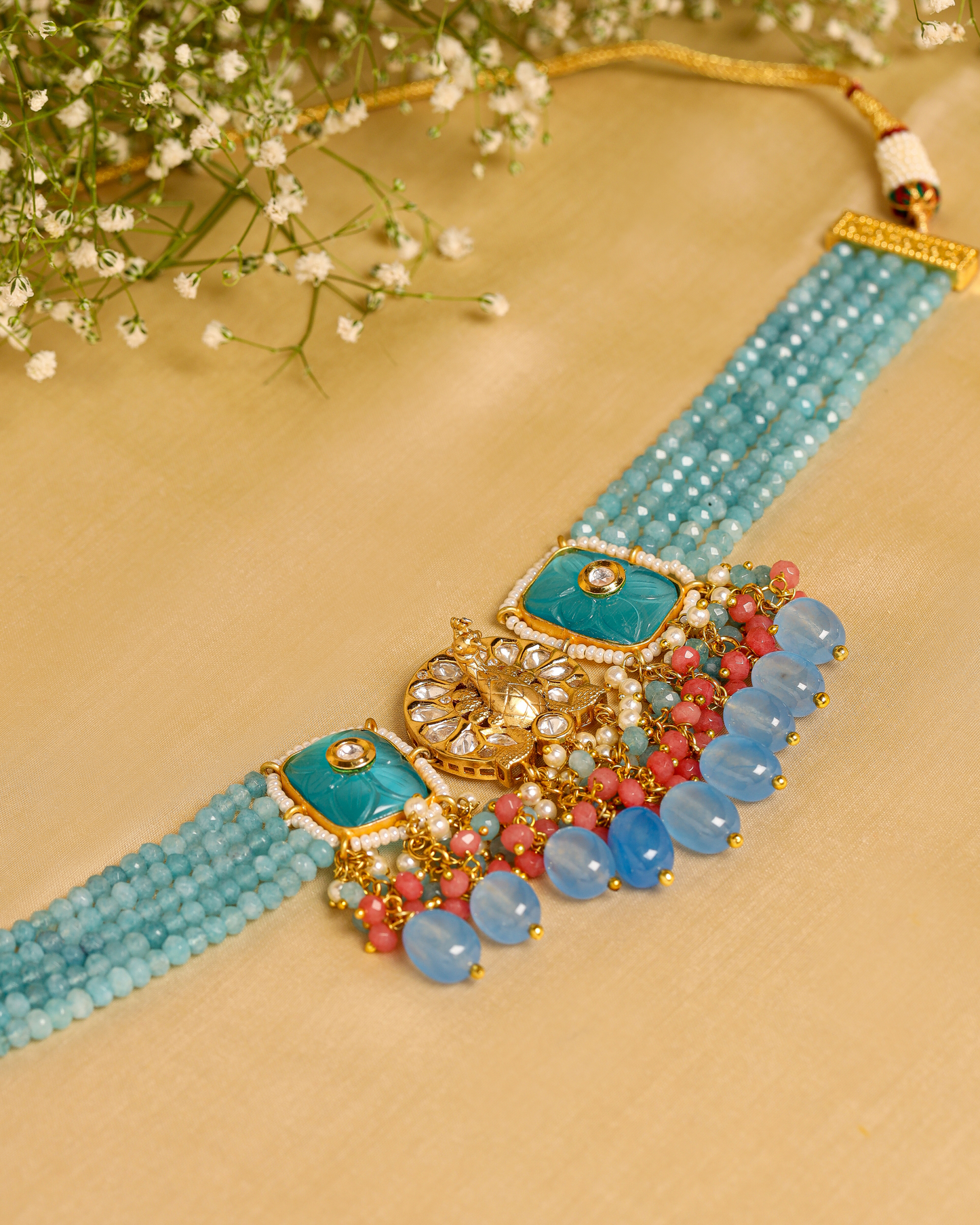 Ibiza Blue Handcrafted Necklace Quick Cart