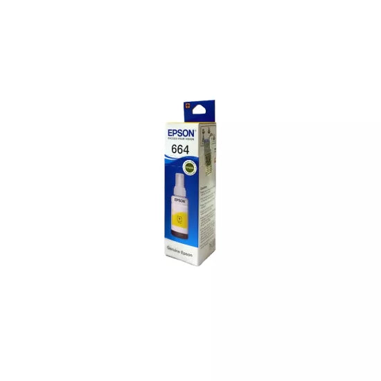 Epson 664 Yellow Genuine Inkjet Ink Bottle 70ml