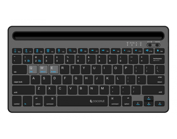 Coconut Wireless Bluetooth Keyboard Evolve