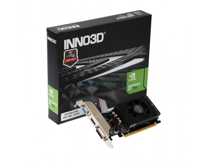 Inno3d  GT 730 4GB SDDR3  Graphic Card   INNO3D GT 730 4GB SDDR3 64BIT