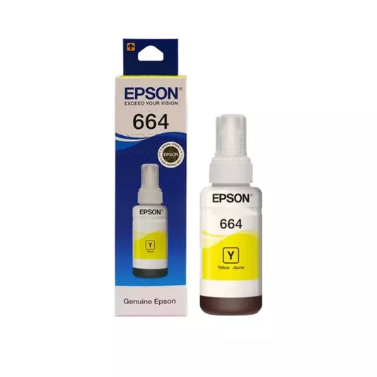 Epson 664 Yellow Genuine Inkjet Ink Bottle 70ml