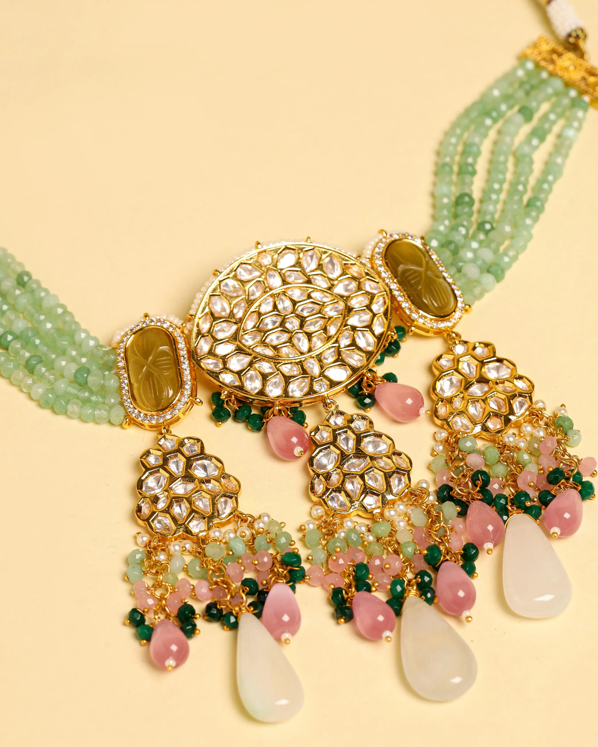 Turf Green Handcrafted Necklace My Store