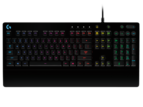 Logitech G213 PRODIGY RGB Gaming Keyboard Black