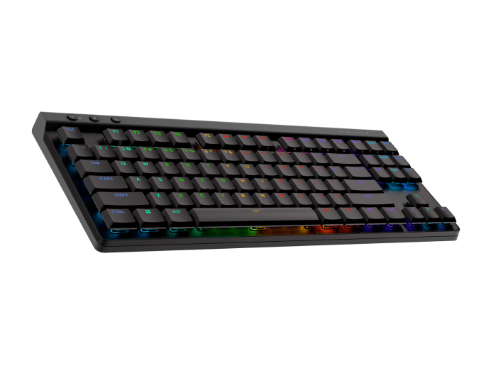 Logitech G515 Lightspeed TKL Low Profile Wireless Gaming Keyboard, LIGHTSYNC RGB, Thin Tenkeyless Design