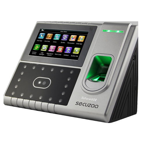 Secuzaa SLFace602 Access Control, Door Locks, Time & Attendance Fingerprint, Card, ID, Face