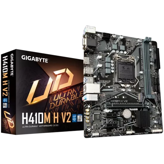 Gigabyte H410MH V2 DDR4 Motherboard For Intel 10th Gen