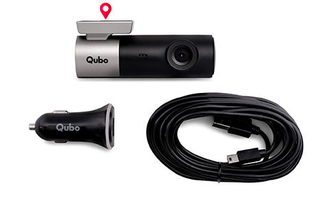 Qubo Car Dash Camera Pro GPS