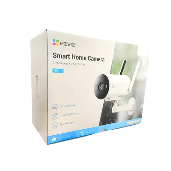 EZVIZ H5 3MP IP Bullet Camera Colour With 4G Sim Supported With Two Way Audio