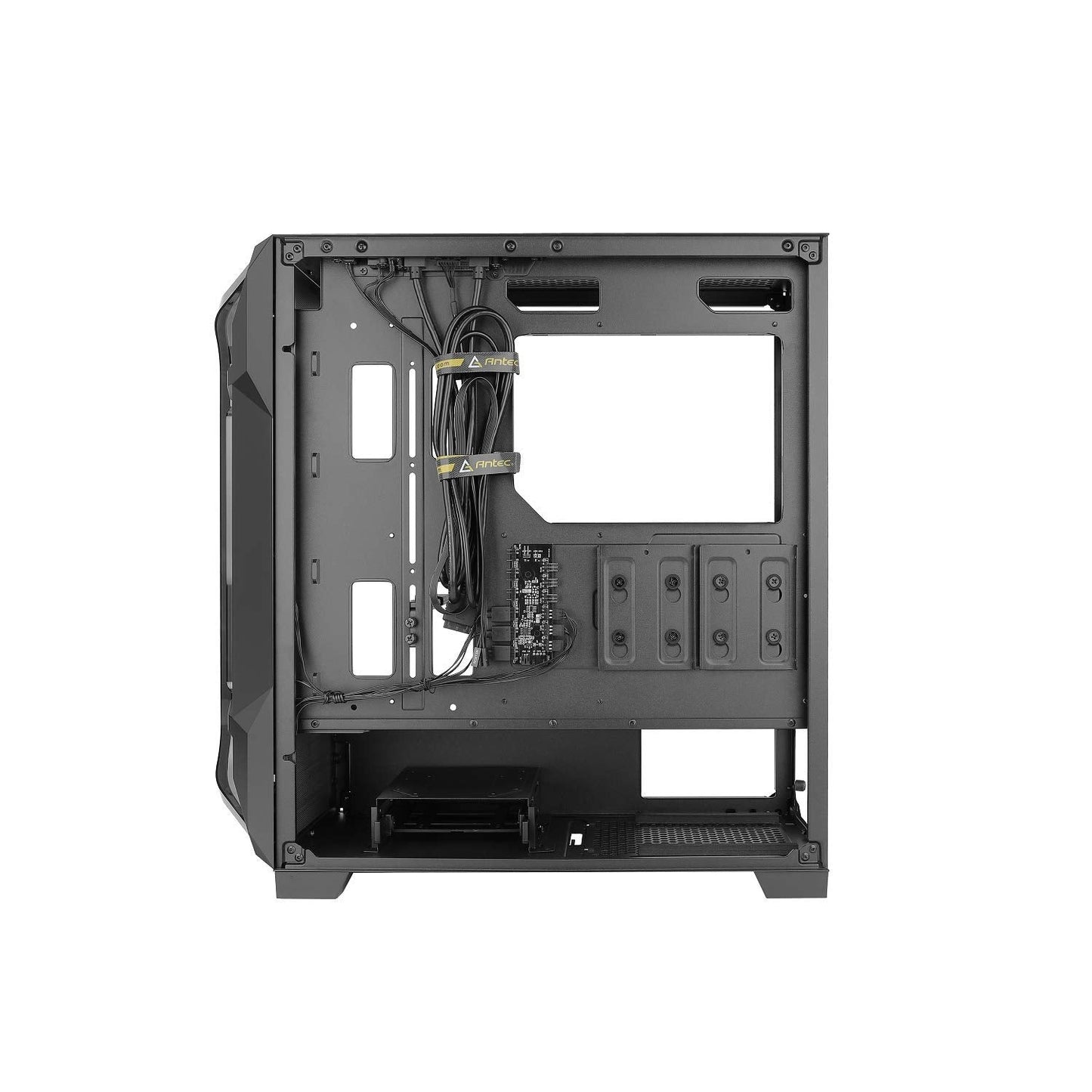 Antec DF600 Mid Tower Supports ATX, Micro-ATX, Mini-ITX Computer Case with 3 x 120 mm ARGB Fans in Front Mid Tower Cabinet