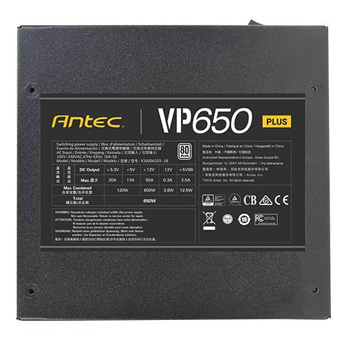 Antec  SMPS 650W   VP650P
