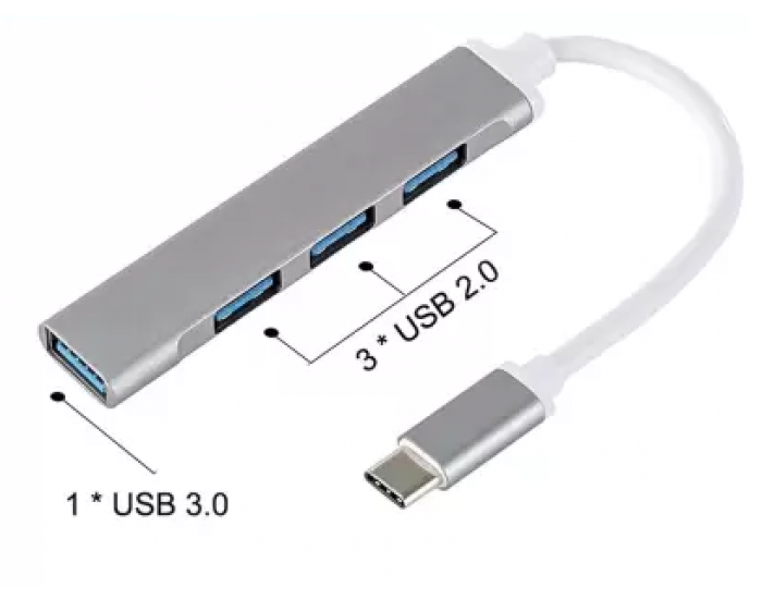 Ranz Type-C Hub 4 Port
