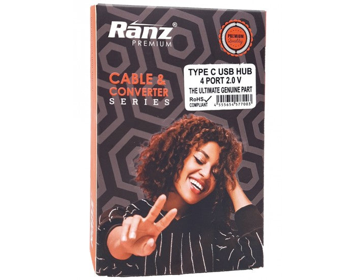 Ranz Type-C Hub 4 Port