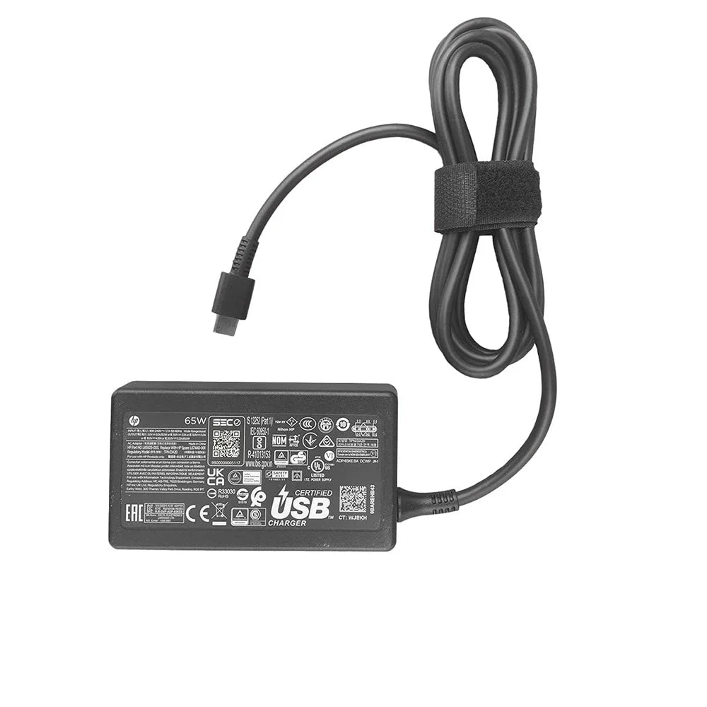 HP Type C Laptop Adapter 65w 20v/3.25a