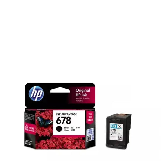 HP Genuine Ink Cartridge 678 Black