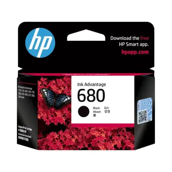 HP Genuine Ink Cartridge 680 Black